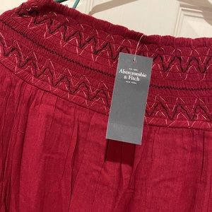 Women’s side slit long skirt. From A&F